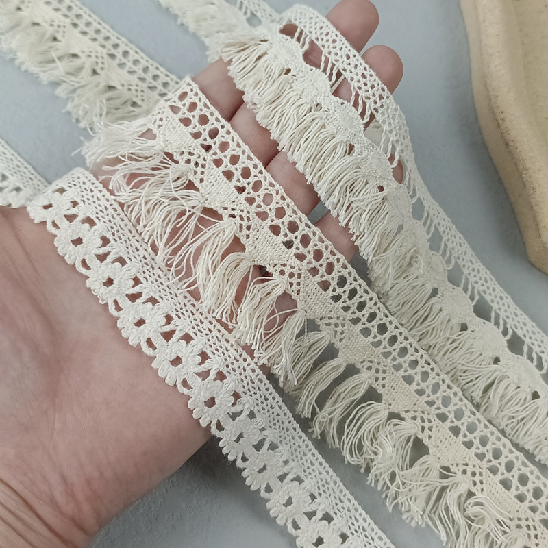 Sewing Eyelet Fabric - Frangia per tende Tenda Divano Pizzo