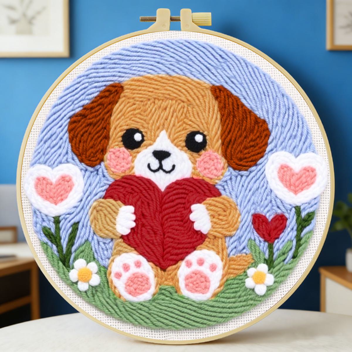 Kit Ricamo Punch Needle Cane 2 - Sewing Textile Art recensione e prezzo