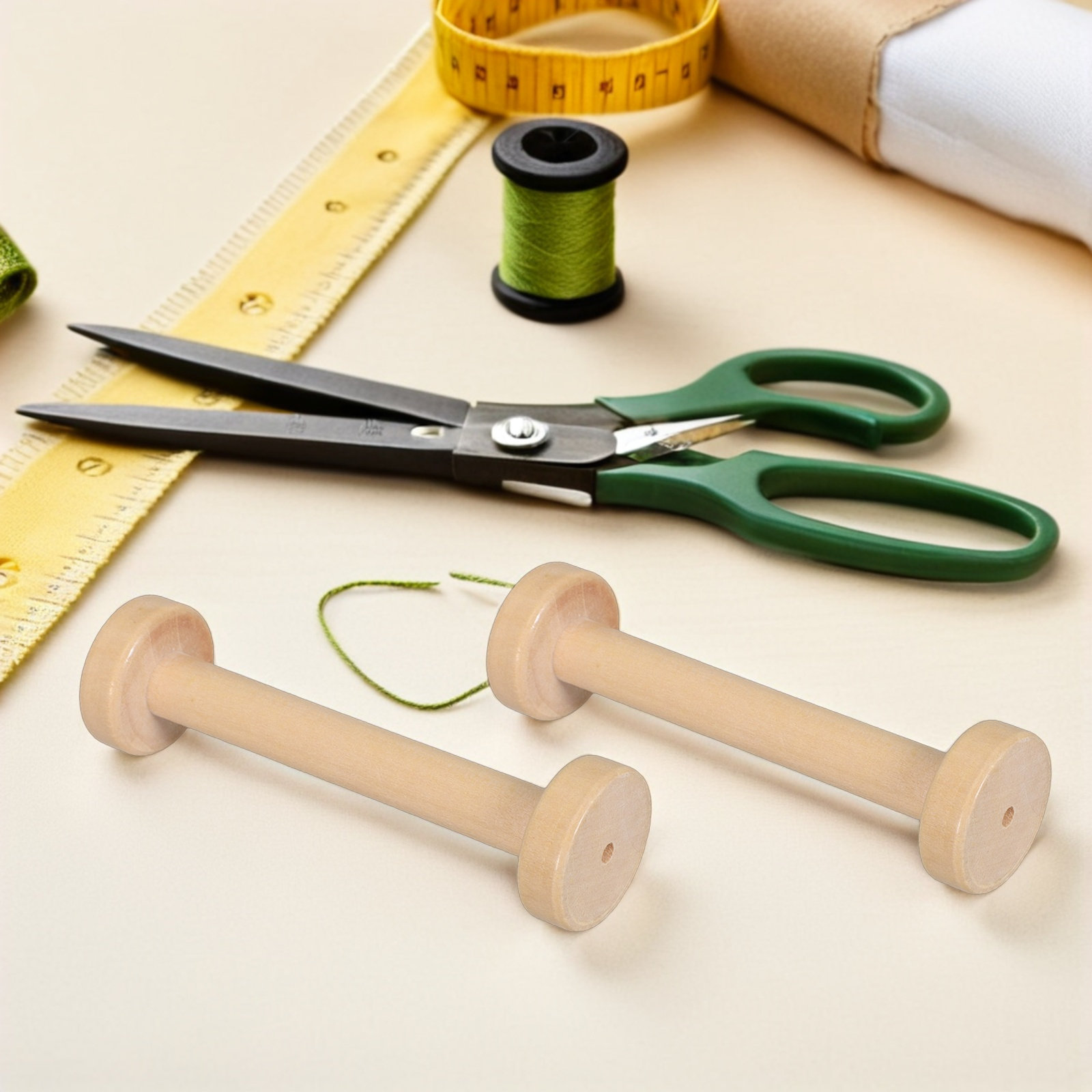 5 Bobine in Legno Naturali Vin - Sewing In Textile recensione e prezzo