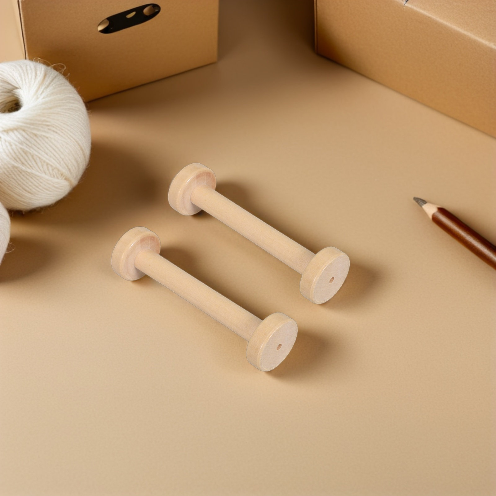 5 Bobine in Legno Naturali Vin - Sewing In Textile recensione e prezzo