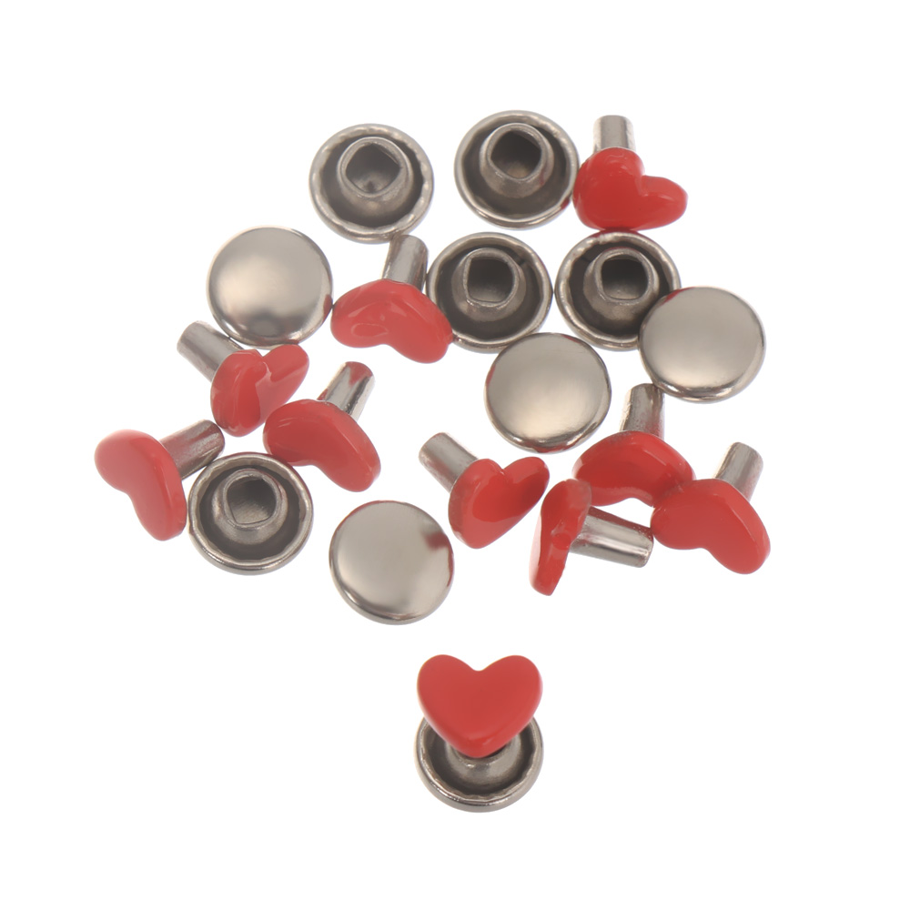 10Pcs Mini di Cuore In Metallo - Sewing Eyelet Fabric recensione e prezzo