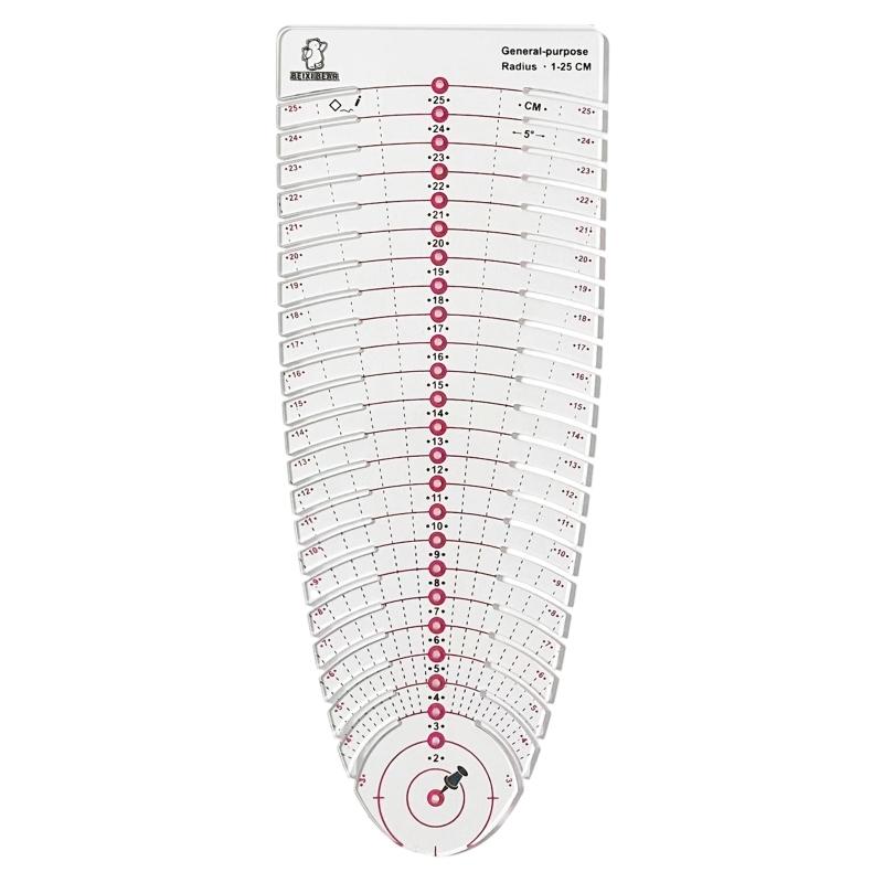 misurazione del righello da cu - Sewing Textile Art recensione e prezzo