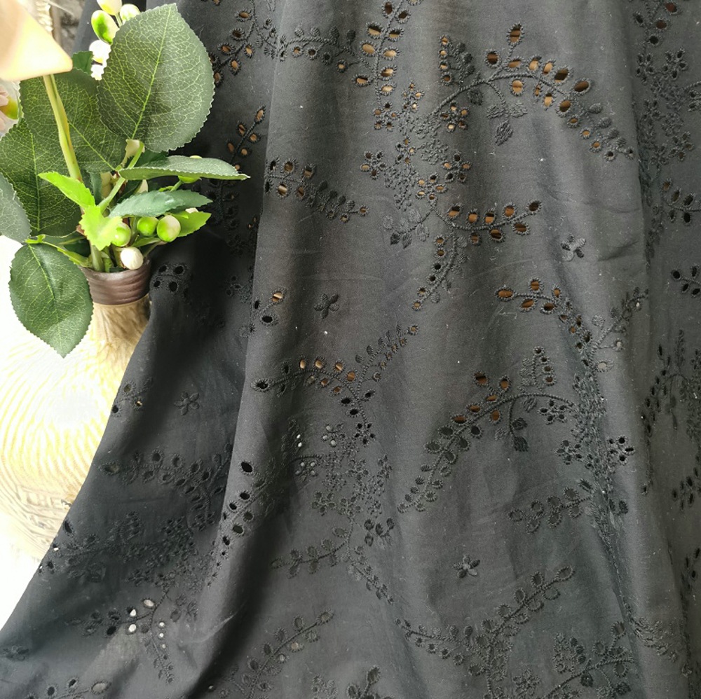 Tessuto di pizzo floreale rica - Sewing Eyelet Fabric recensione e prezzo
