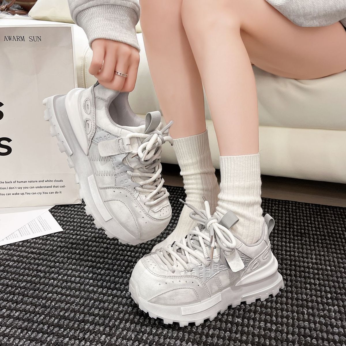 Scarpe da ginnastica robuste v - Sewing Latex recensione e prezzo
