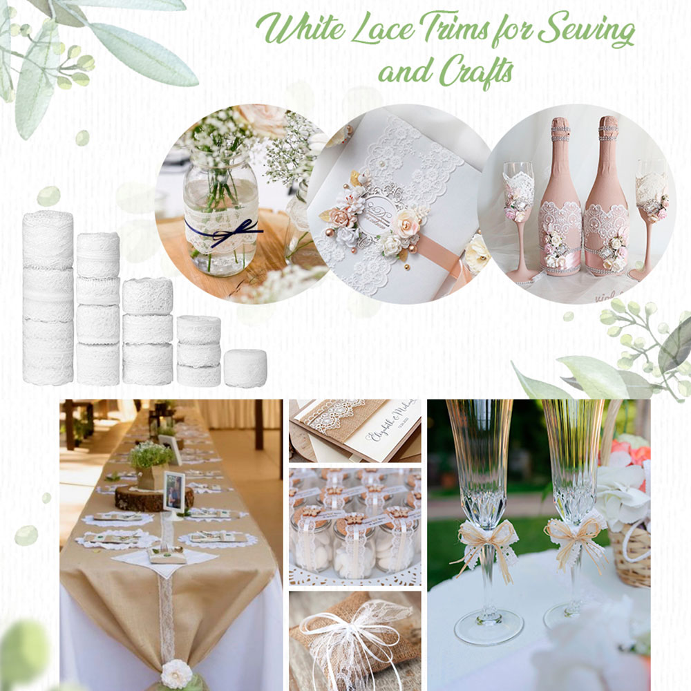 Ricamo tessuto di pizzo bianco - Sewing Eyelet Fabric recensione e prezzo