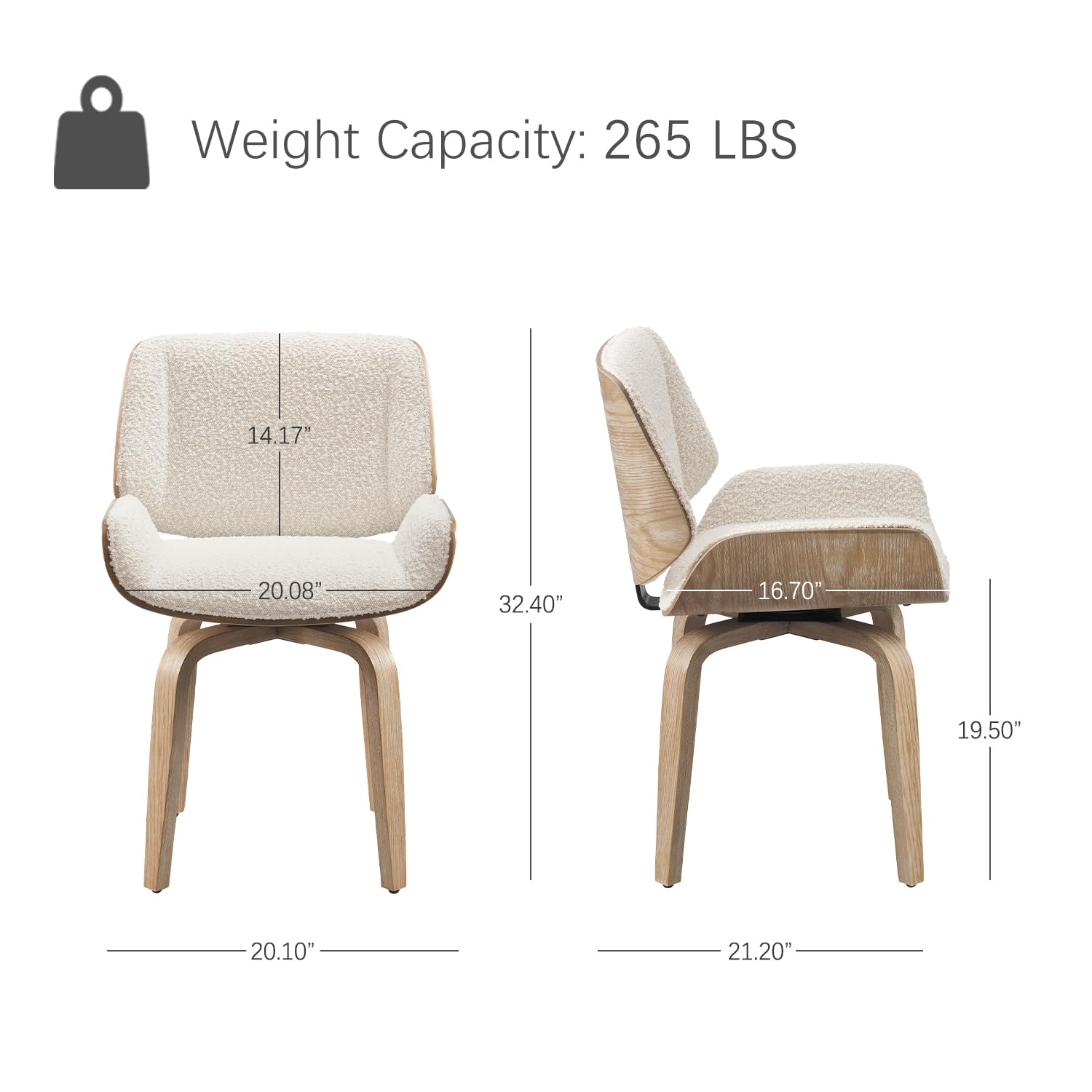 Sedia da Pranzo Girevole, Sedi - Century Textile & Sewing Supply Reviews recensione e prezzo