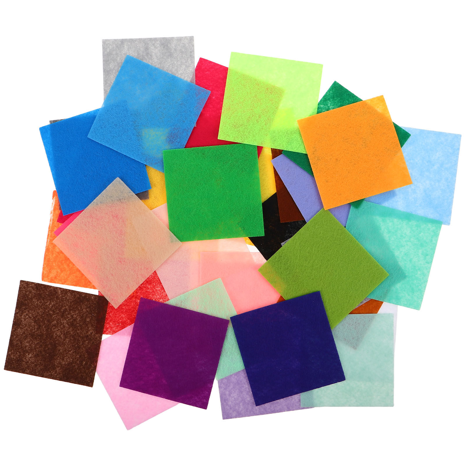 120 Pezzi di Quadrati di Feltr - Sewing Textile Art recensione e prezzo