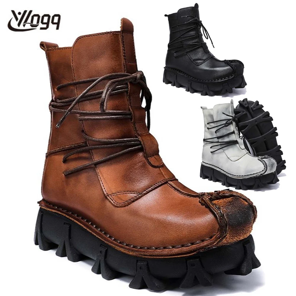 Stivali da uomo in vera pelle  - Sewing Latex recensione e prezzo