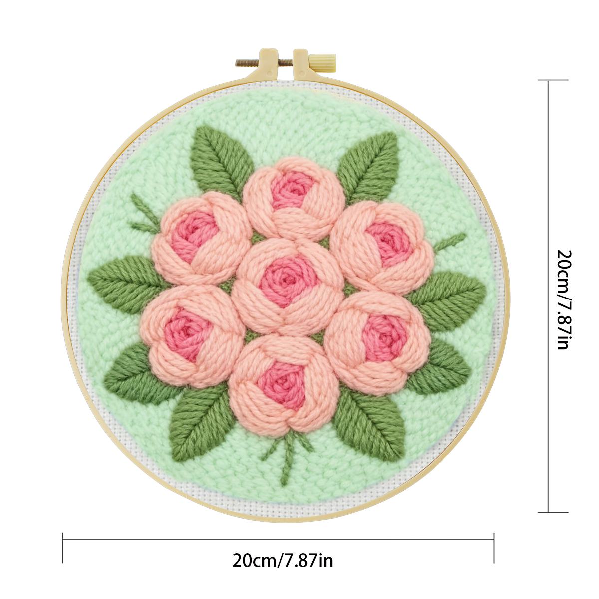 Kit Ricamo Punch Needle 20x20c - Sewing Textile Art recensione e prezzo